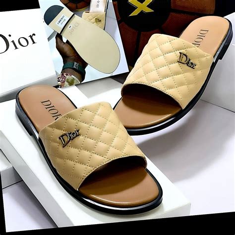 christian dior mens slides|Christian Dior slippers for men.